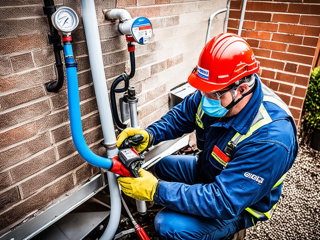 OnCall Emergency Plumbers team handling gas leak emergencies