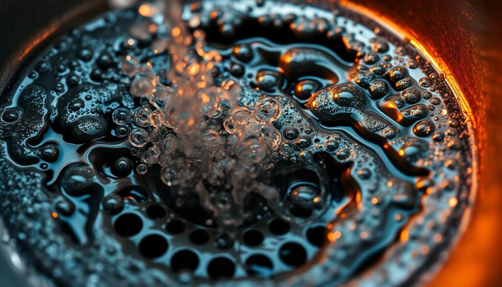 gurgling drains