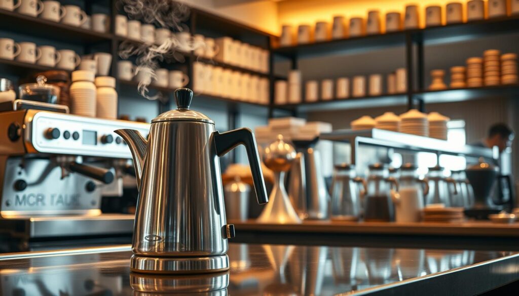 hot water for cafes